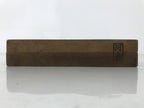 Japanese Wooden Kashigata Cake Mold Vtg Sweet Wagashi Chrysanthemum Leaf Kg656