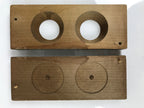 Japanese Wooden Kashigata Cake Mold Vtg Sweet Wagashi Cut Mikan Orange Kg747