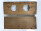 Japanese Wooden Kashigata Cake Mold Vtg Sweet Wagashi Cut Mikan Orange Kg747