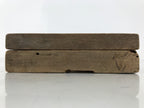 Japanese Wooden Kashigata Cake Mold Vtg Sweet Wagashi Dahlia Tenjikubotan Kg723