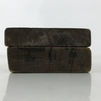 Japanese Wooden Kashigata Cake Mold Vtg Sweet Wagashi Dahlia Tenjikubotan Kg723