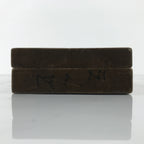 Japanese Wooden Kashigata Cake Mold Vtg Sweet Wagashi Endou Mame Peas Kg741