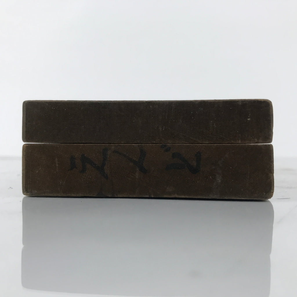Japanese Wooden Kashigata Cake Mold Vtg Sweet Wagashi Endou Mame Peas Kg741