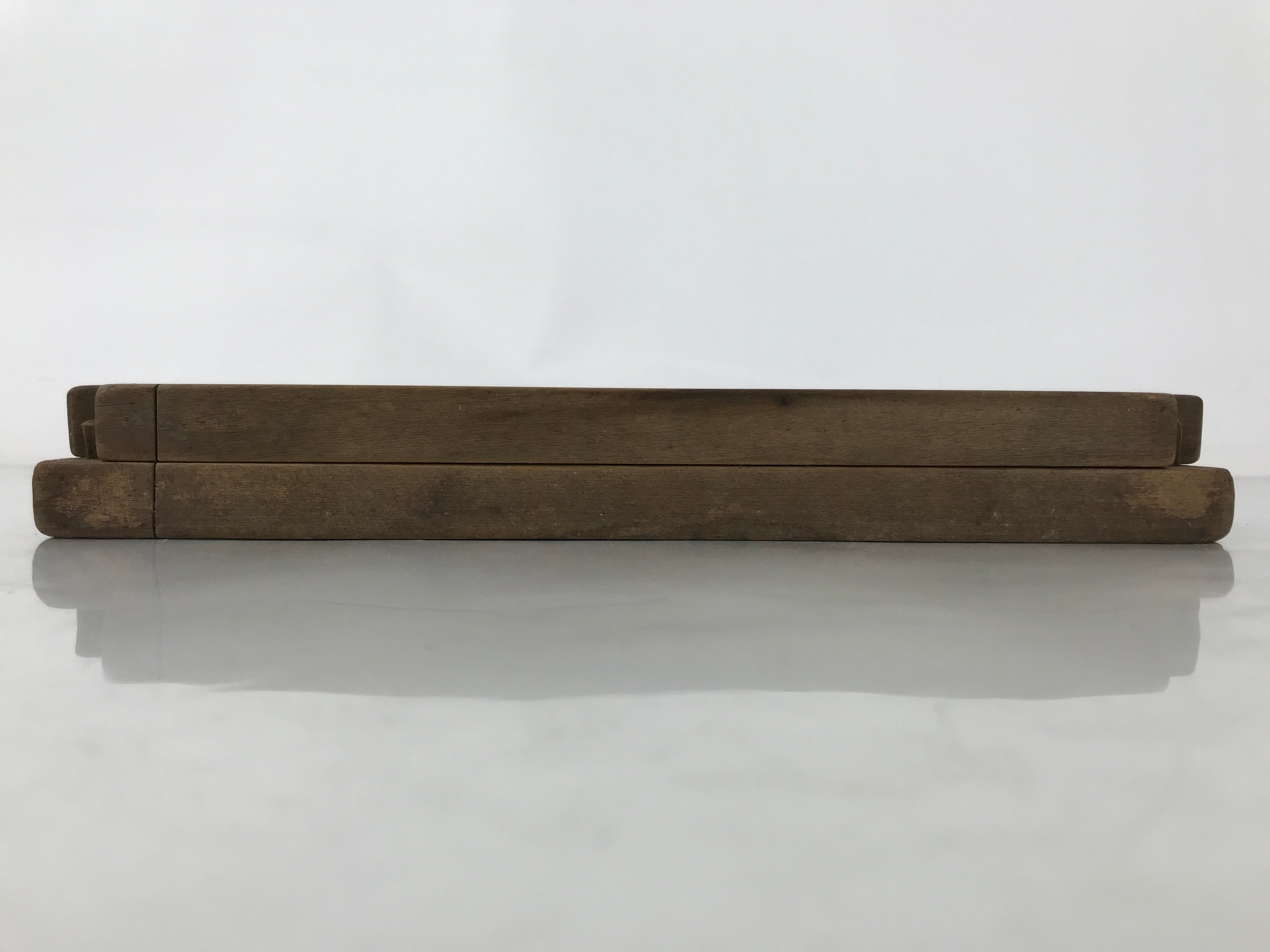 Japanese Wooden Kashigata Cake Mold Vtg Sweet Wagashi Fish Cake Kamaboko Kg664