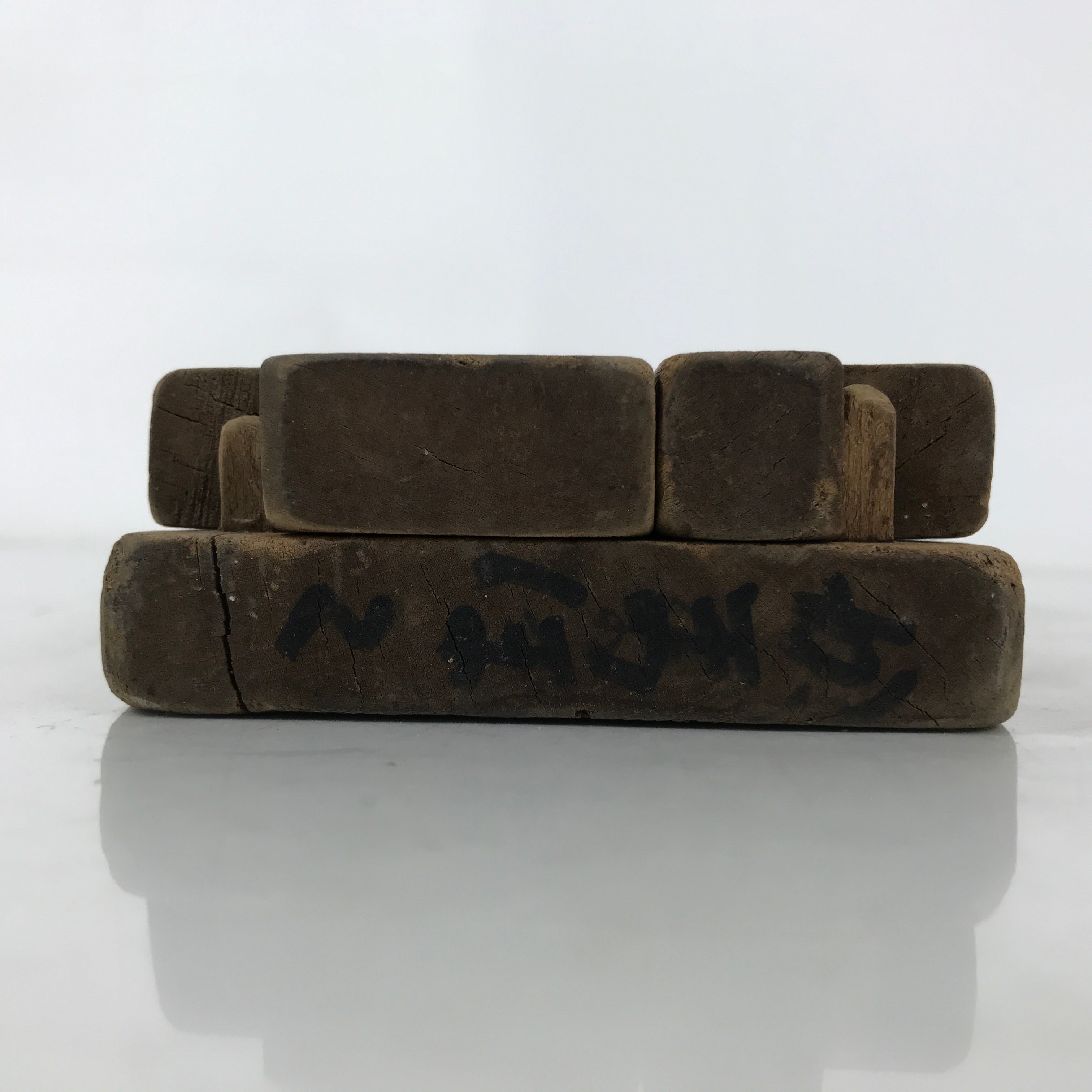 Japanese Wooden Kashigata Cake Mold Vtg Sweet Wagashi Fish Cake Kamaboko Kg664