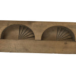 Japanese Wooden Kashigata Cake Mold Vtg Sweet Wagashi Fish Cake Kamaboko Kg664