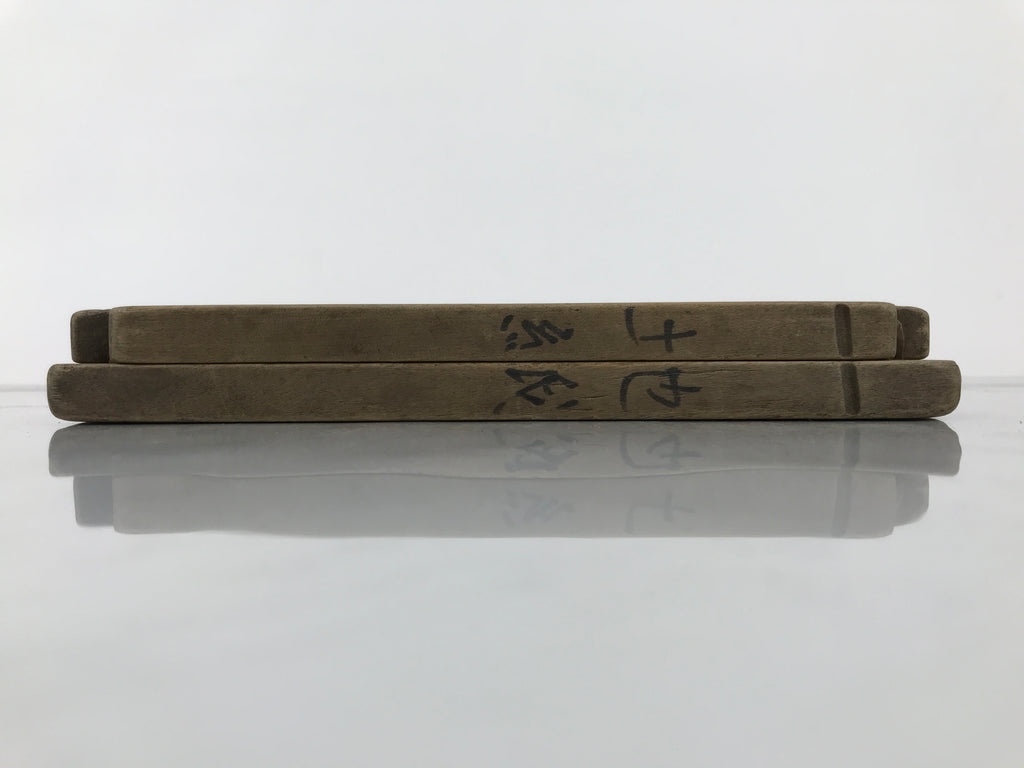 Japanese Wooden Kashigata Cake Mold Vtg Sweet Wagashi Folding Fan Sensu Kg735
