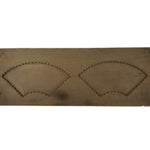 Japanese Wooden Kashigata Cake Mold Vtg Sweet Wagashi Folding Fan Sensu Kg735