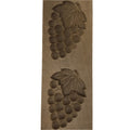 Japanese Wooden Kashigata Cake Mold Vtg Sweet Wagashi Grapes Budou Fruit Kg706