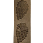 Japanese Wooden Kashigata Cake Mold Vtg Sweet Wagashi Grapes Budou Fruit Kg706