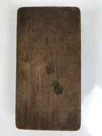 Japanese Wooden Kashigata Cake Mold Vtg Sweet Wagashi Lotus Flower Hasu Kg691