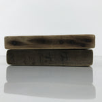 Japanese Wooden Kashigata Cake Mold Vtg Sweet Wagashi Lotus Flower Hasu Kg759