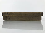 Japanese Wooden Kashigata Cake Mold Vtg Sweet Wagashi Lotus Flower Hasu Kg759