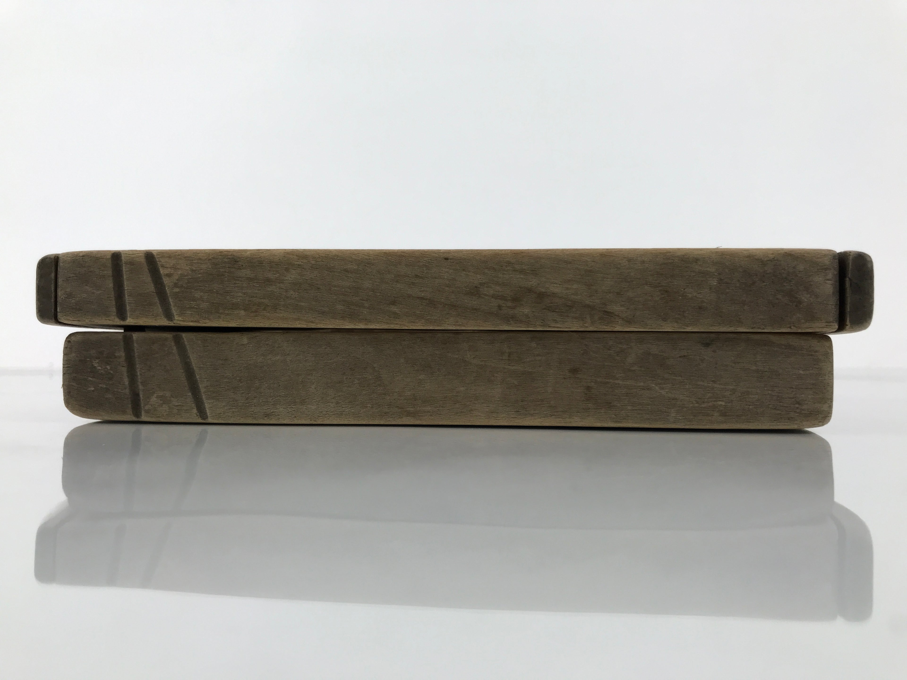 Japanese Wooden Kashigata Cake Mold Vtg Sweet Wagashi Lotus Flower Hasu Kg759