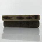Japanese Wooden Kashigata Cake Mold Vtg Sweet Wagashi Lotus Flower Hasu Kg759