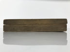 Japanese Wooden Kashigata Cake Mold Vtg Sweet Wagashi Lotus Flower Hasu Kg760