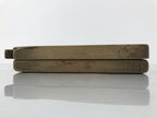 Japanese Wooden Kashigata Cake Mold Vtg Sweet Wagashi Lotus Flower Hasu Kg766