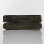 Japanese Wooden Kashigata Cake Mold Vtg Sweet Wagashi Lotus Flower Hasu Kg766