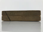 Japanese Wooden Kashigata Cake Mold Vtg Sweet Wagashi Lotus Flower Hasu Kg777