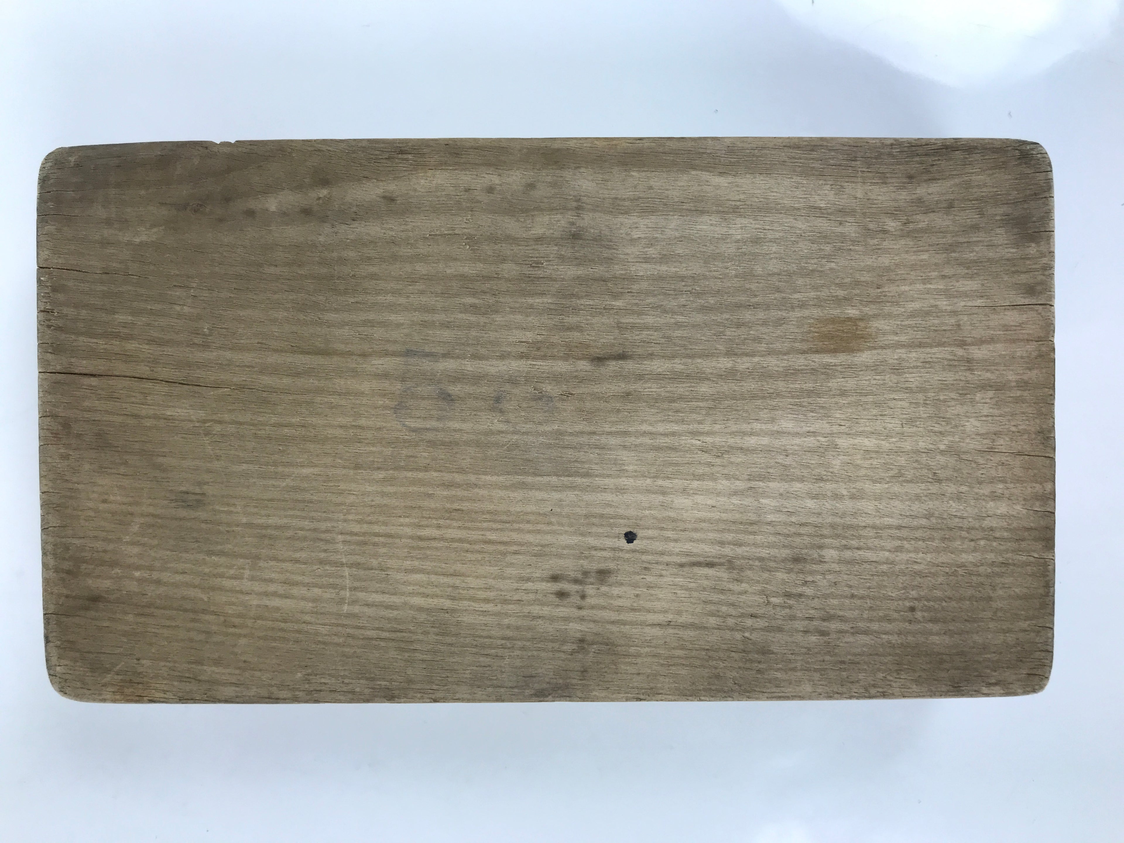 Japanese Wooden Kashigata Cake Mold Vtg Sweet Wagashi Lotus Flower Leaf Kg675