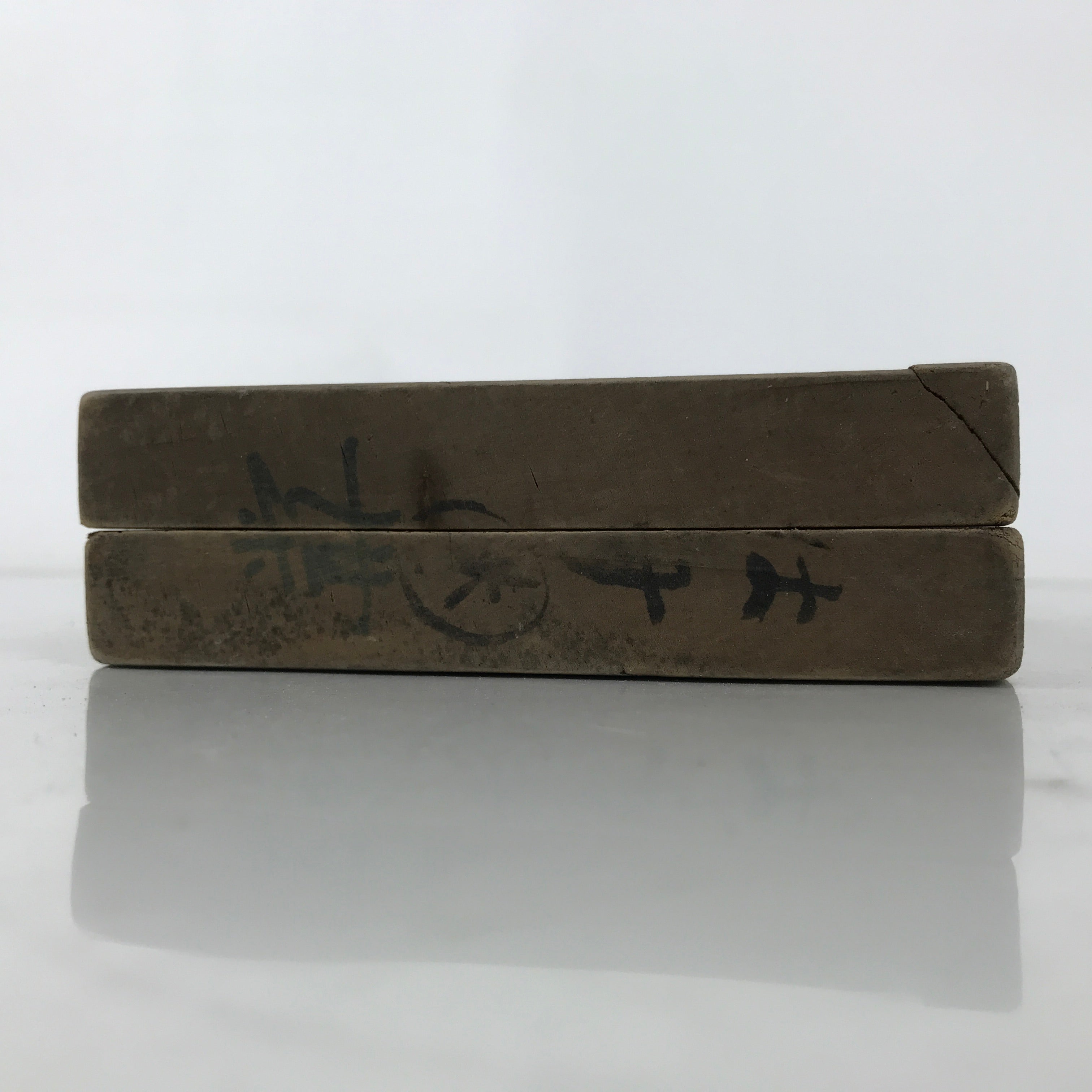 Japanese Wooden Kashigata Cake Mold Vtg Sweet Wagashi Lotus Flower Leaf Kg679