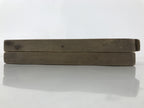 Japanese Wooden Kashigata Cake Mold Vtg Sweet Wagashi Lotus Flower Leaf Kg679
