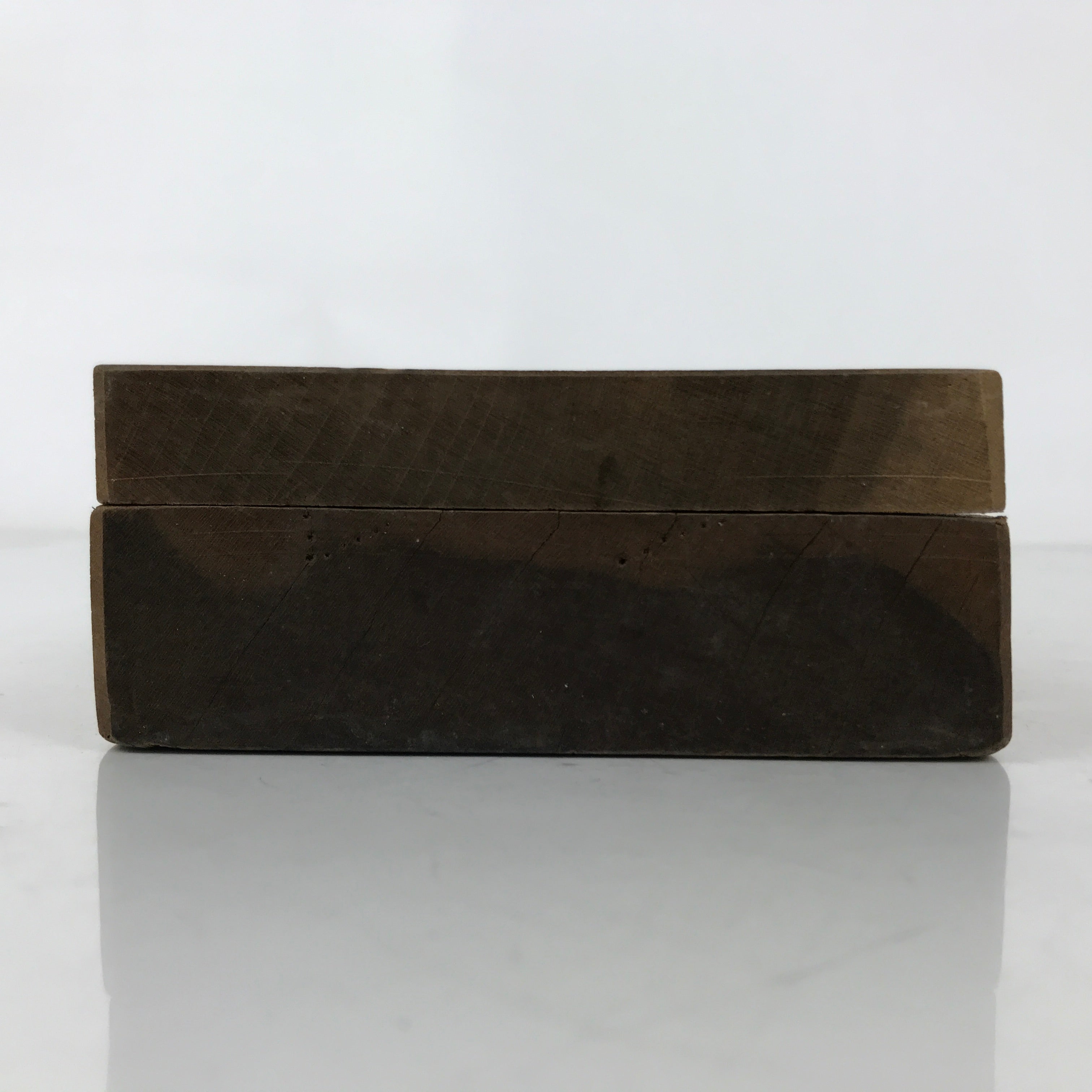Japanese Wooden Kashigata Cake Mold Vtg Sweet Wagashi Lotus Root Renkon Kg655