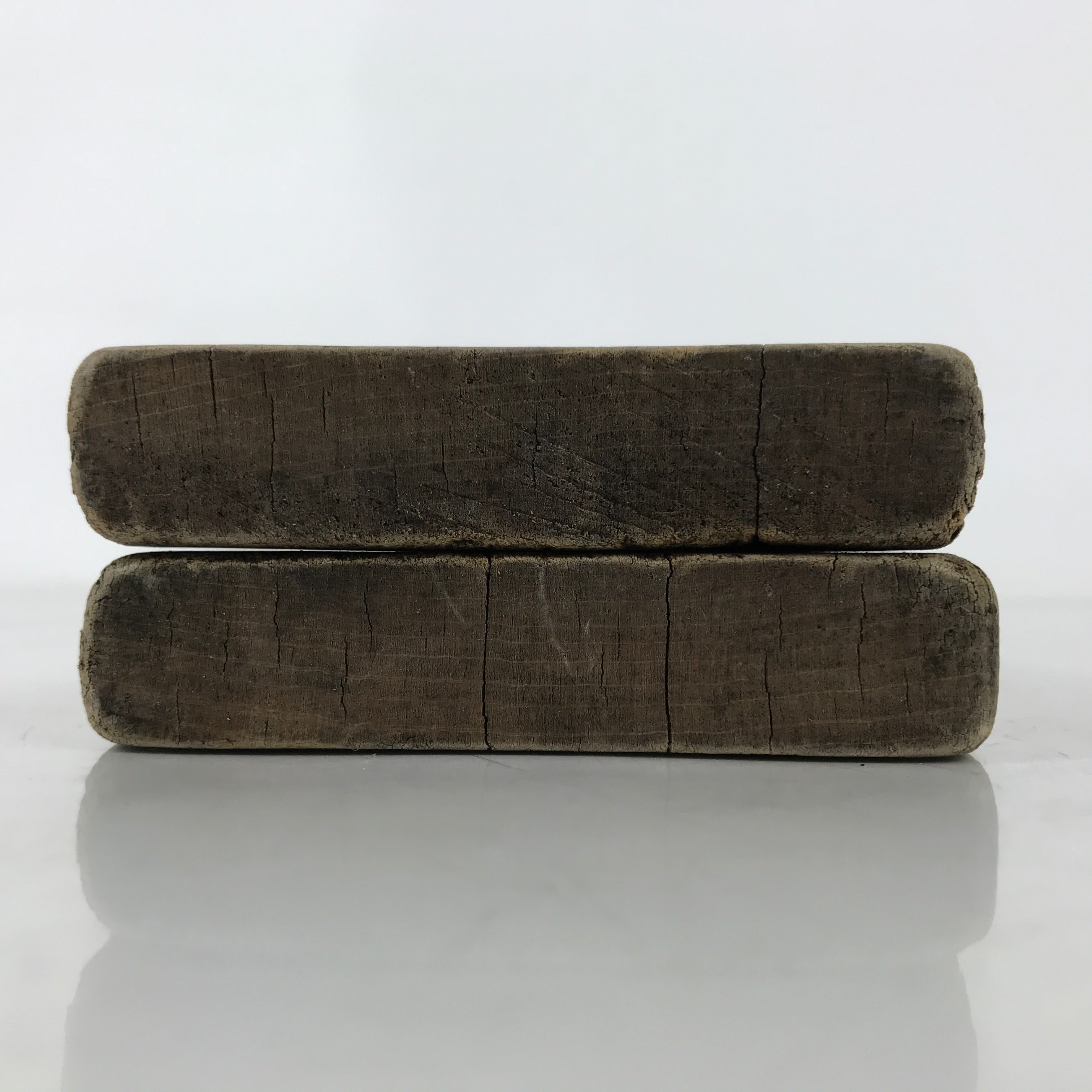 Japanese Wooden Kashigata Cake Mold Vtg Sweet Wagashi Lotus Root Renkon Kg665