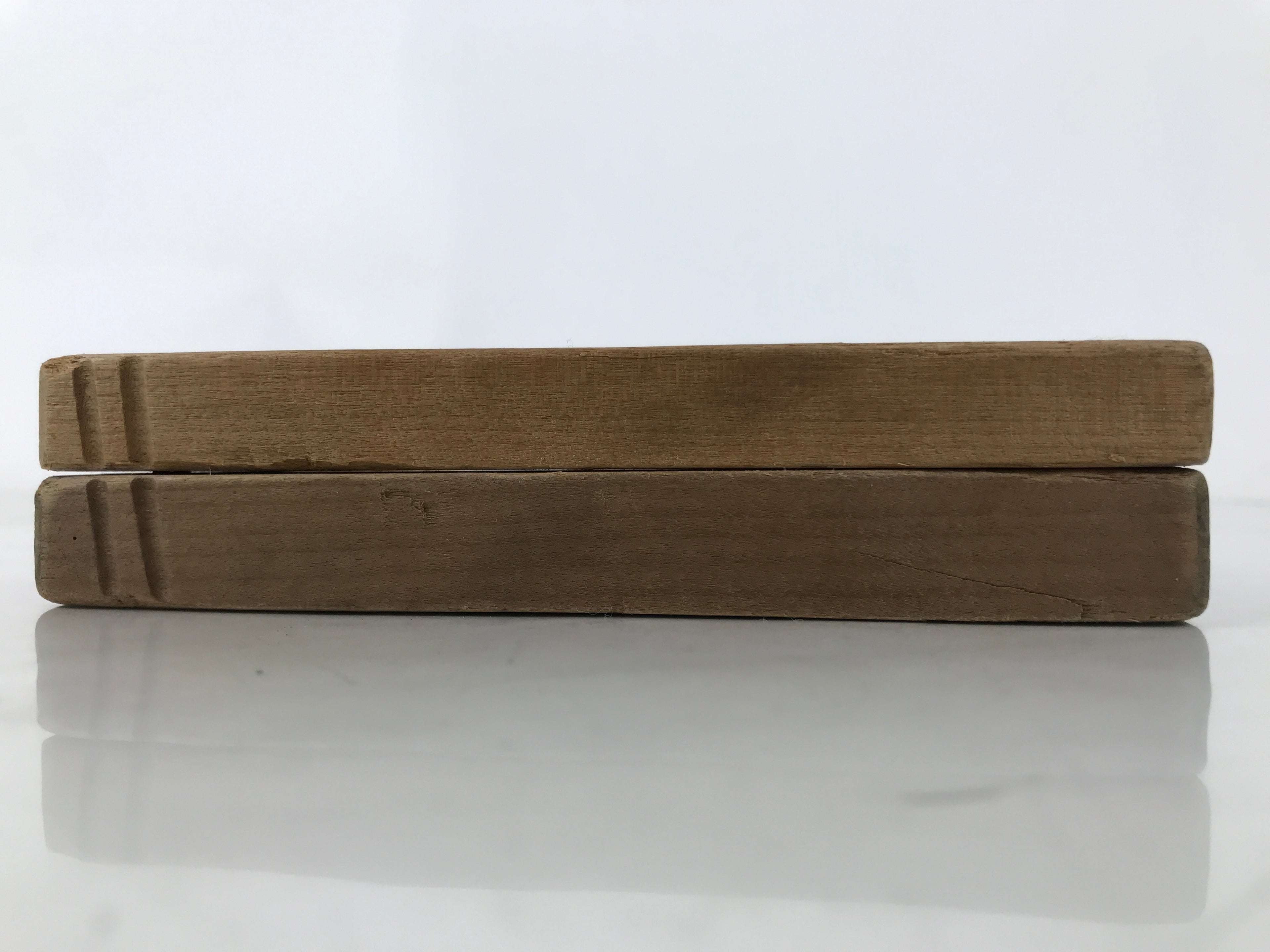 Japanese Wooden Kashigata Cake Mold Vtg Sweet Wagashi Lotus Root Renkon Kg719