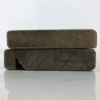 Japanese Wooden Kashigata Cake Mold Vtg Sweet Wagashi Lotus Root Renkon Kg719
