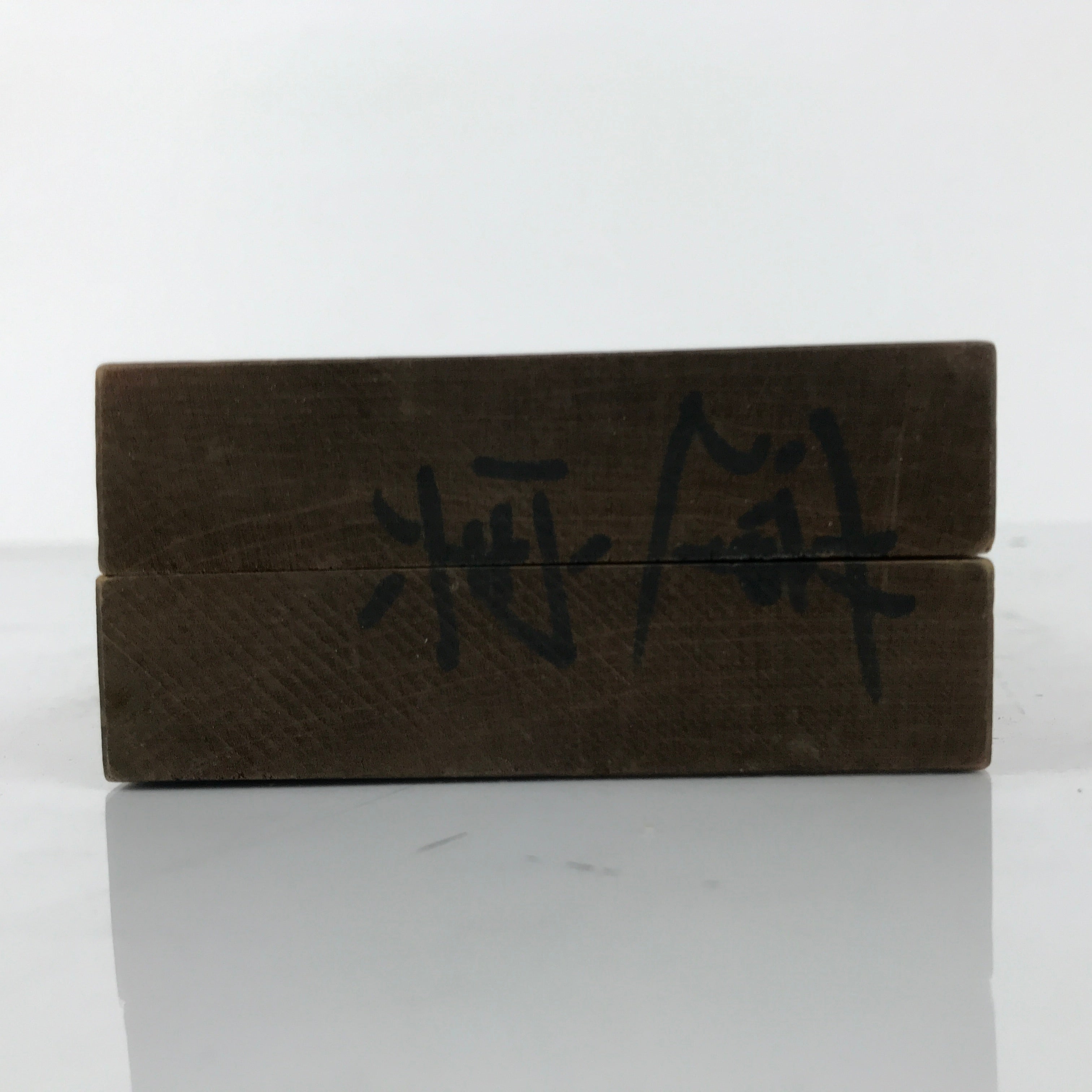 Japanese Wooden Kashigata Cake Mold Vtg Sweet Wagashi Lotus Root Renkon Kg740