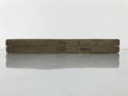 Japanese Wooden Kashigata Cake Mold Vtg Sweet Wagashi Lotus Root Renkon Kg744