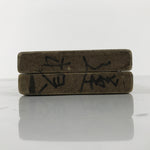 Japanese Wooden Kashigata Cake Mold Vtg Sweet Wagashi Lotus Root Renkon Kg744