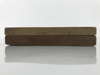 Japanese Wooden Kashigata Cake Mold Vtg Sweet Wagashi Lotus Root Renkon Kg776