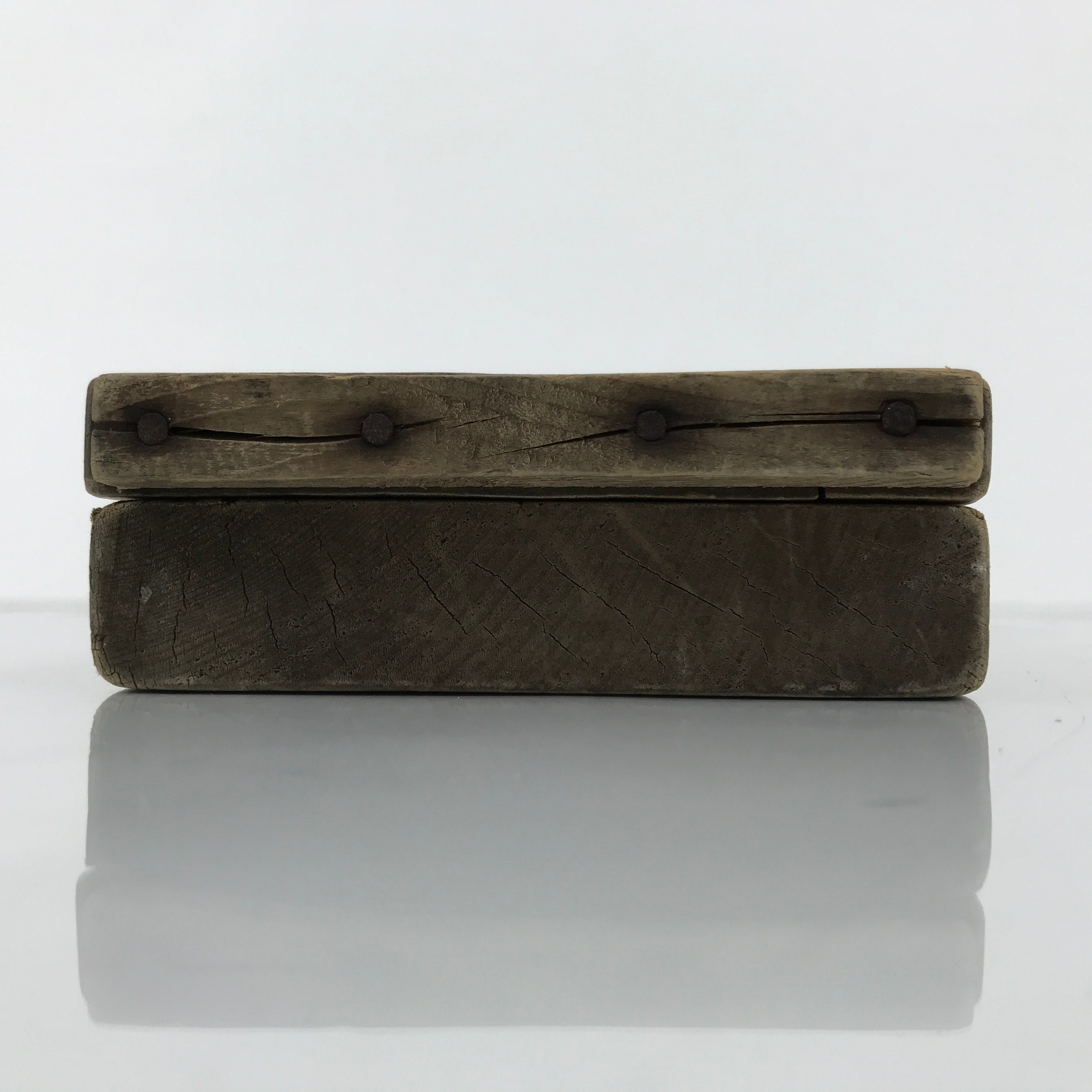 Japanese Wooden Kashigata Cake Mold Vtg Sweet Wagashi Momotaro Peach Boy Kg738