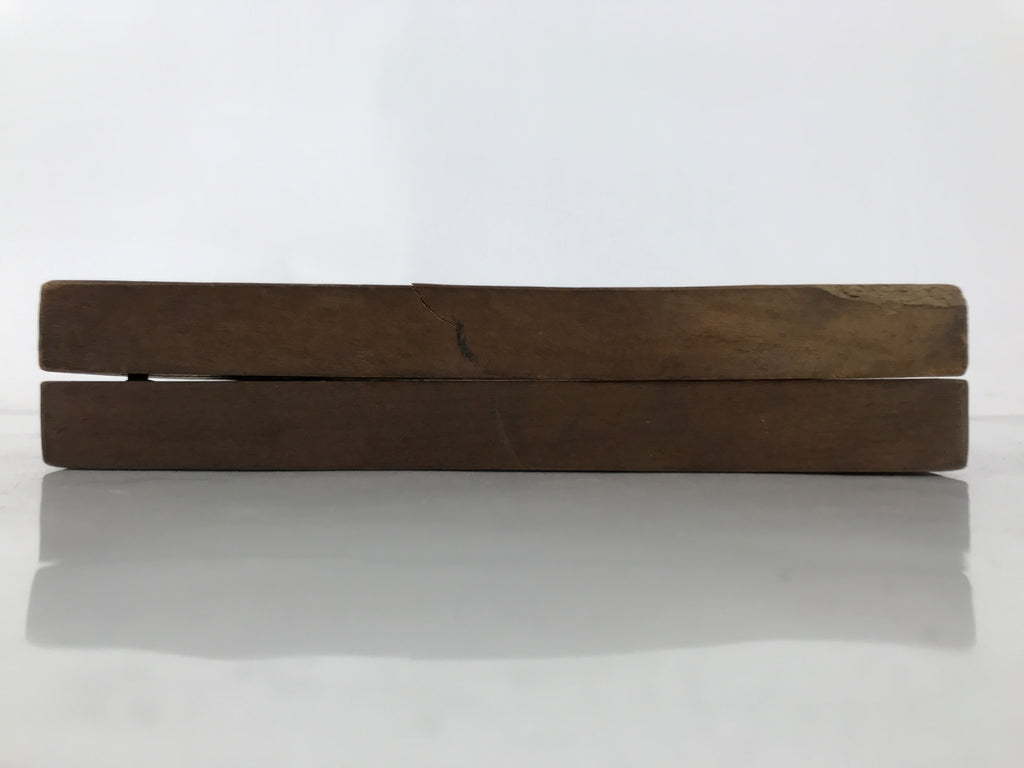 Japanese Wooden Kashigata Cake Mold Vtg Sweet Wagashi Pine Tree Matsu Kg684