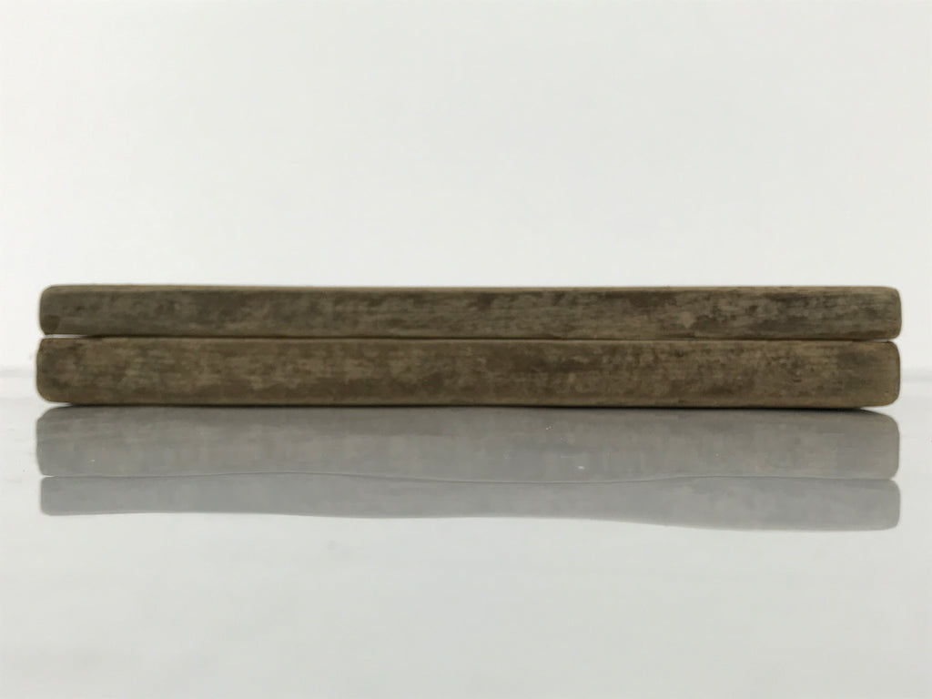 Japanese Wooden Kashigata Cake Mold Vtg Sweet Wagashi Shiitake Mushroom Kg750