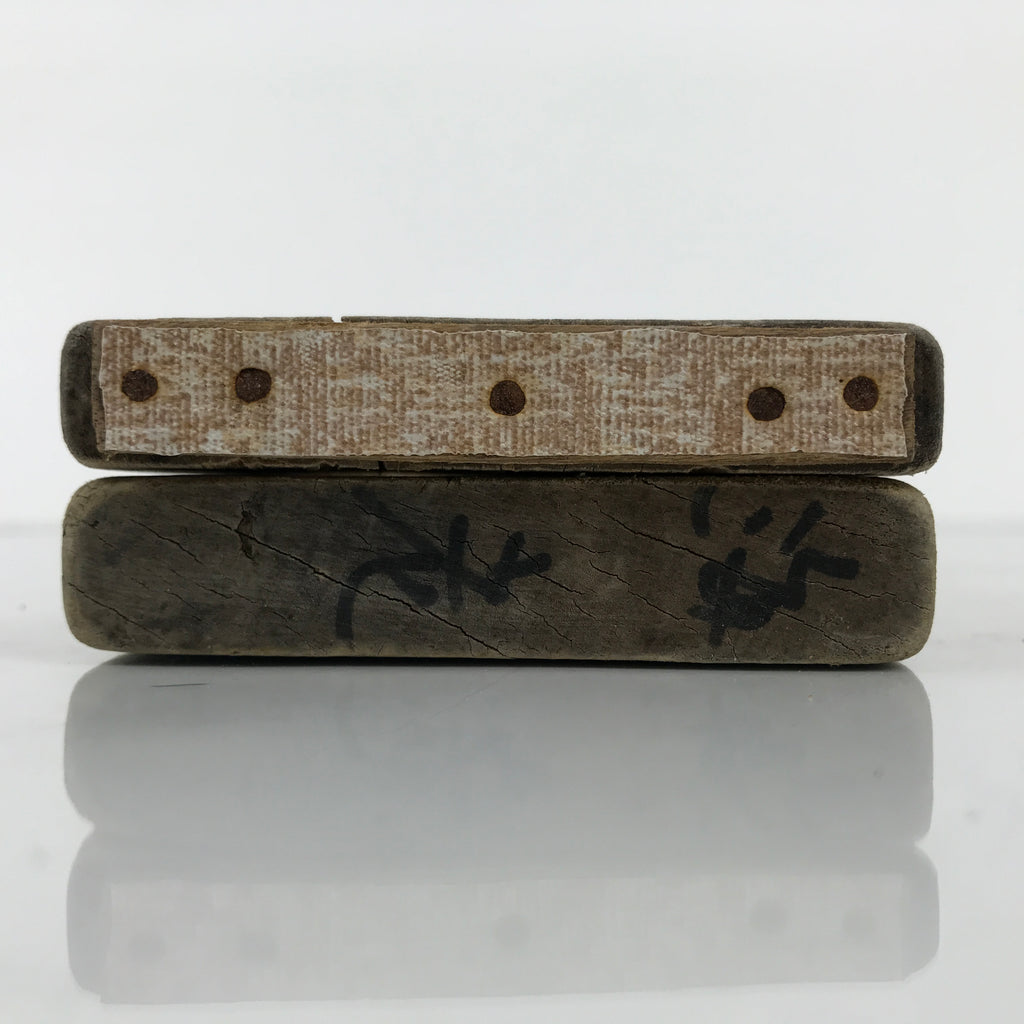 Japanese Wooden Kashigata Cake Mold Vtg Sweet Wagashi Shrimp Prawn Ebi Kg736
