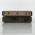 Japanese Wooden Kashigata Cake Mold Vtg Sweet Wagashi Shrimp Prawn Ebi Kg736