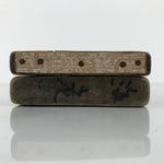 Japanese Wooden Kashigata Cake Mold Vtg Sweet Wagashi Shrimp Prawn Ebi Kg736