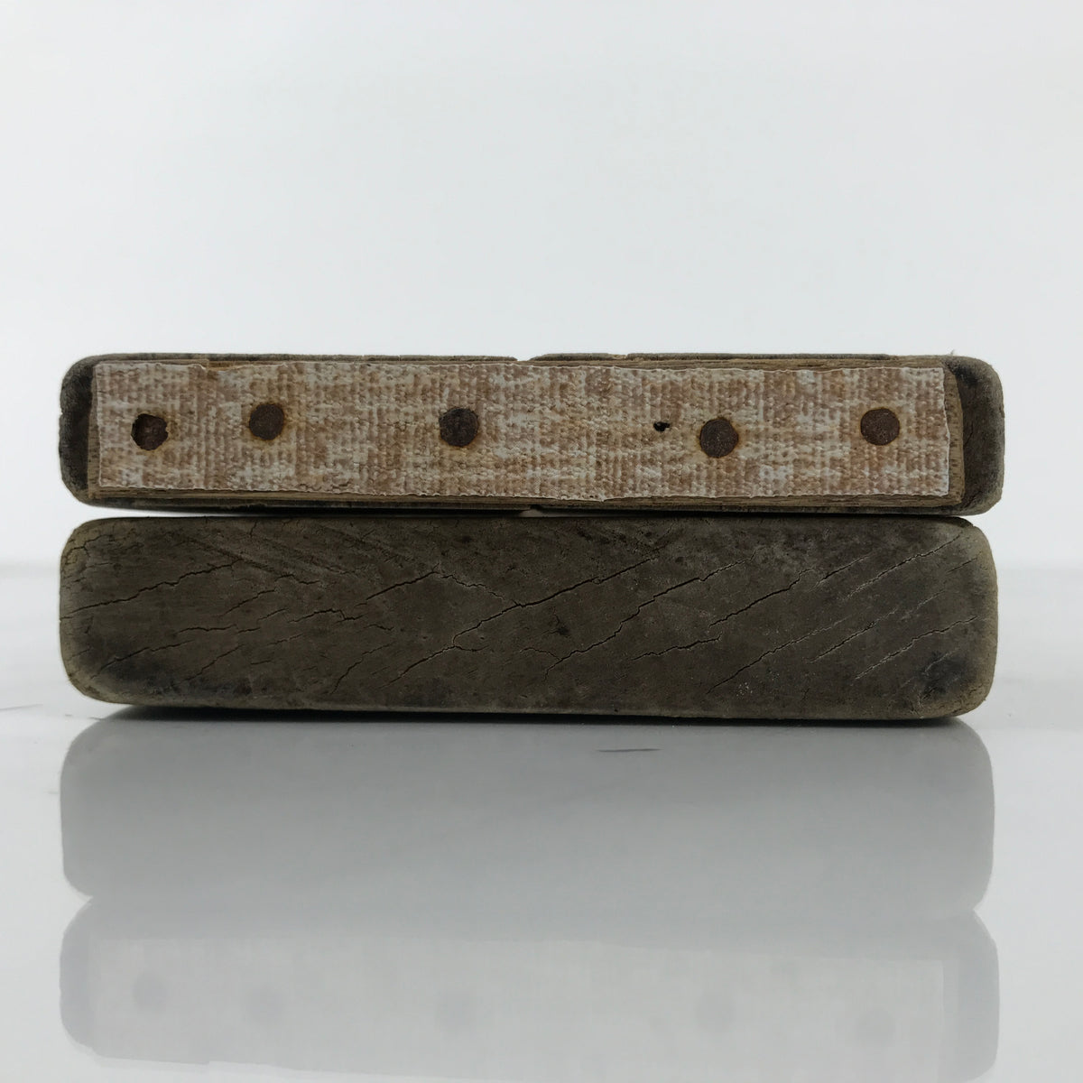 Japanese Wooden Kashigata Cake Mold Vtg Sweet Wagashi Shrimp Prawn Ebi Kg736