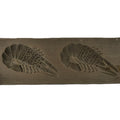 Japanese Wooden Kashigata Cake Mold Vtg Sweet Wagashi Shrimp Prawn Ebi Kg736