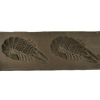 Japanese Wooden Kashigata Cake Mold Vtg Sweet Wagashi Shrimp Prawn Ebi Kg736