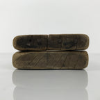 Japanese Wooden Kashigata Cake Mold Vtg Sweet Wagashi Shrimp Prawn Ebi Kg753