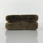 Japanese Wooden Kashigata Cake Mold Vtg Sweet Wagashi Shrimp Prawn Ebi Kg753