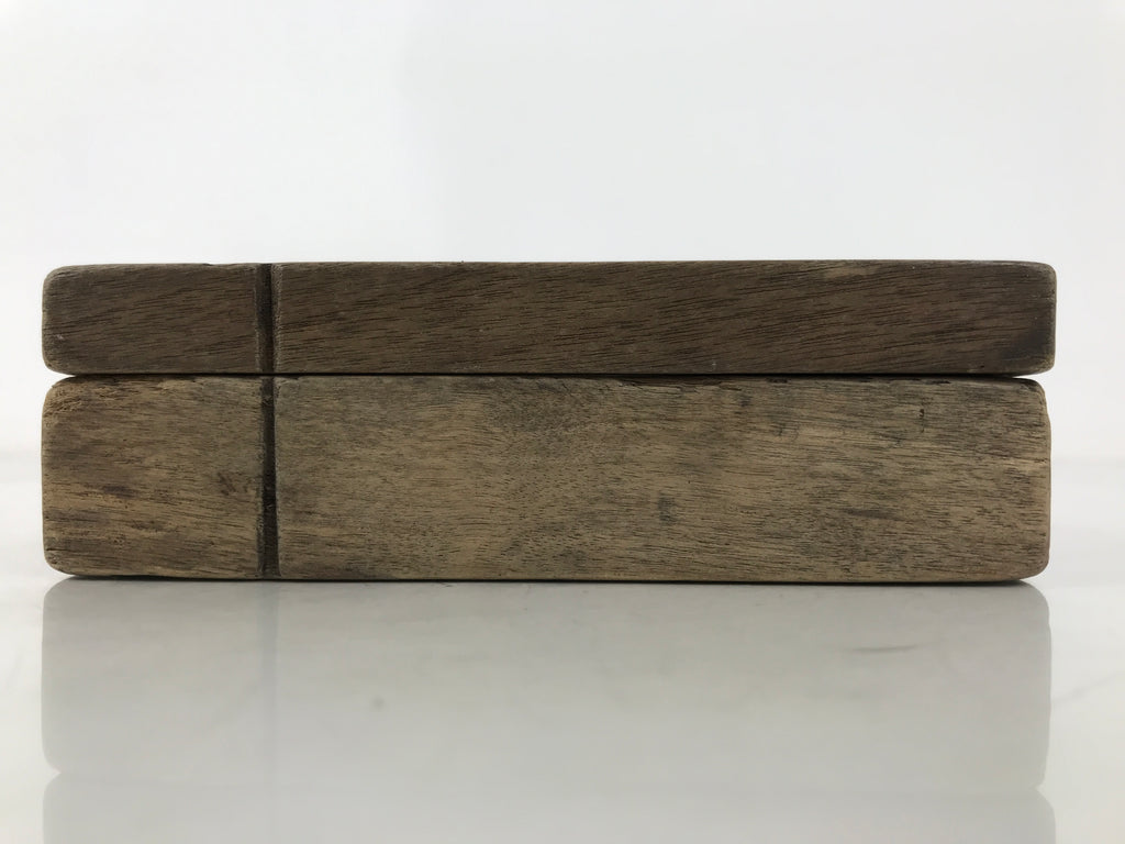 Japanese Wooden Kashigata Cake Mold Vtg Sweet Wagashi Small Rose Bara Kg724