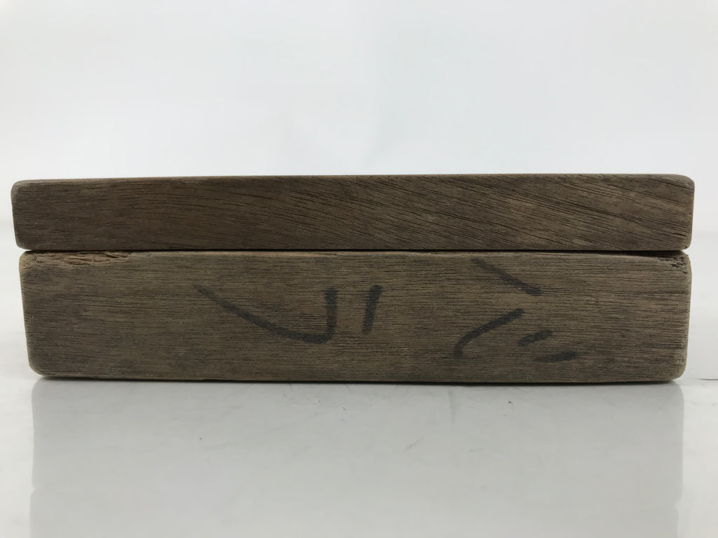 Japanese Wooden Kashigata Cake Mold Vtg Sweet Wagashi Small Rose Bara Kg724