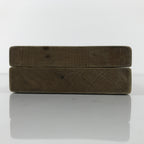 Japanese Wooden Kashigata Cake Mold Vtg Sweet Wagashi Small Taiko Drums Kg742