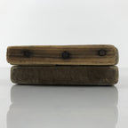 Japanese Wooden Kashigata Cake Mold Vtg Sweet Wagashi Warabi Bracken Fern Kg755
