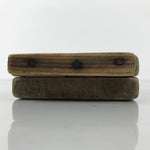 Japanese Wooden Kashigata Cake Mold Vtg Sweet Wagashi Warabi Bracken Fern Kg755